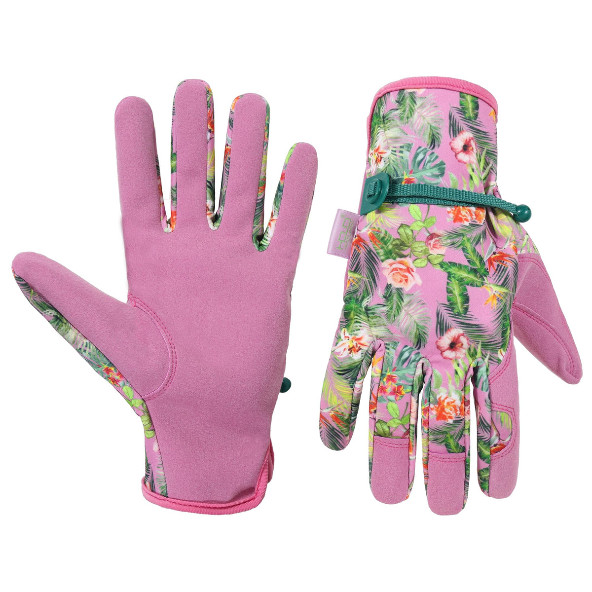 HANDLANDY Gardening Gloves for Women, Leather Garden Glove, Gardener Gift