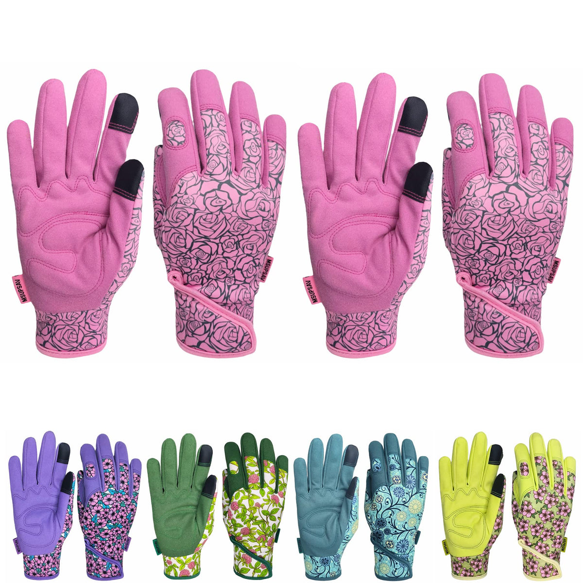 Cute Pattern Gardening Gloves,Thornproof Garden Glove,Gardener Gift