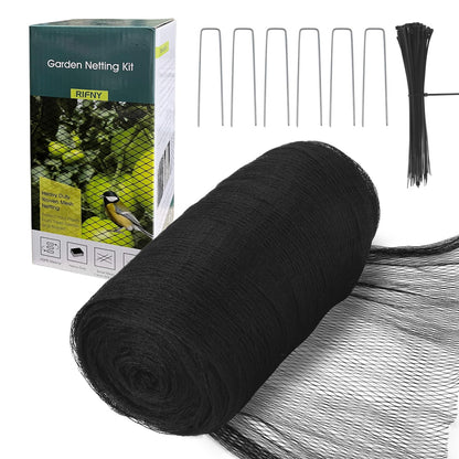 Bird Netting for Garden Protection, 13 x 40FT Anti Bird Mesh Garden Netting