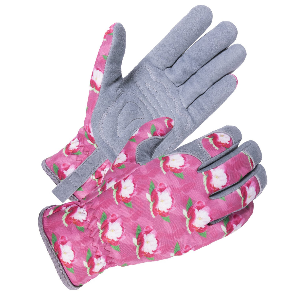 SKYDEER Premium Genuine Deerskin Suede Women's Gardening Gloves, Ultra-Soft Padded, Comfort Fit for Work, Medium, SD6611/M
