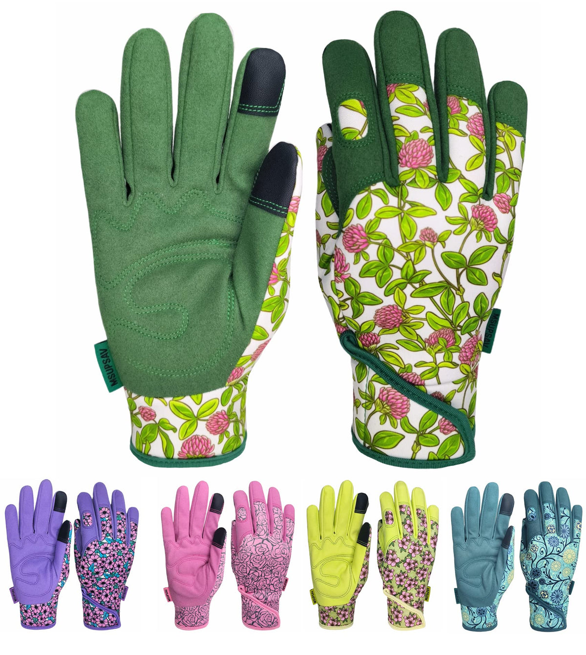 Cute Pattern Gardening Gloves,Thornproof Garden Glove,Gardener Gift