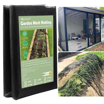 Garden Mesh Netting, 6.6’ x 33’ Extra-Thick Mosquito Netting for Patio