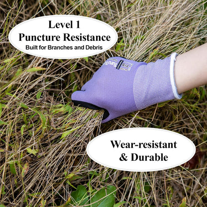HandLove Gardening Gloves for Women, 2 Pairs, Small, Pink&Green