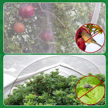 NONMON Garden Netting, 2 Pack 10x33FT Ultra Fine Mesh Insect Netting