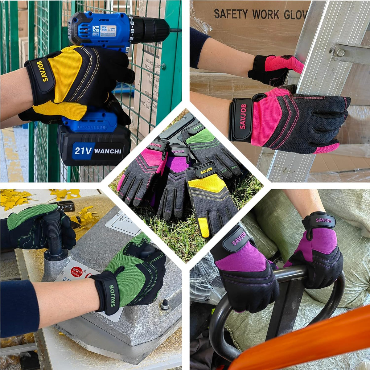 Safety Work Gloves for Men&Women,Mechanic Glove,Touchscreen,Gifts
