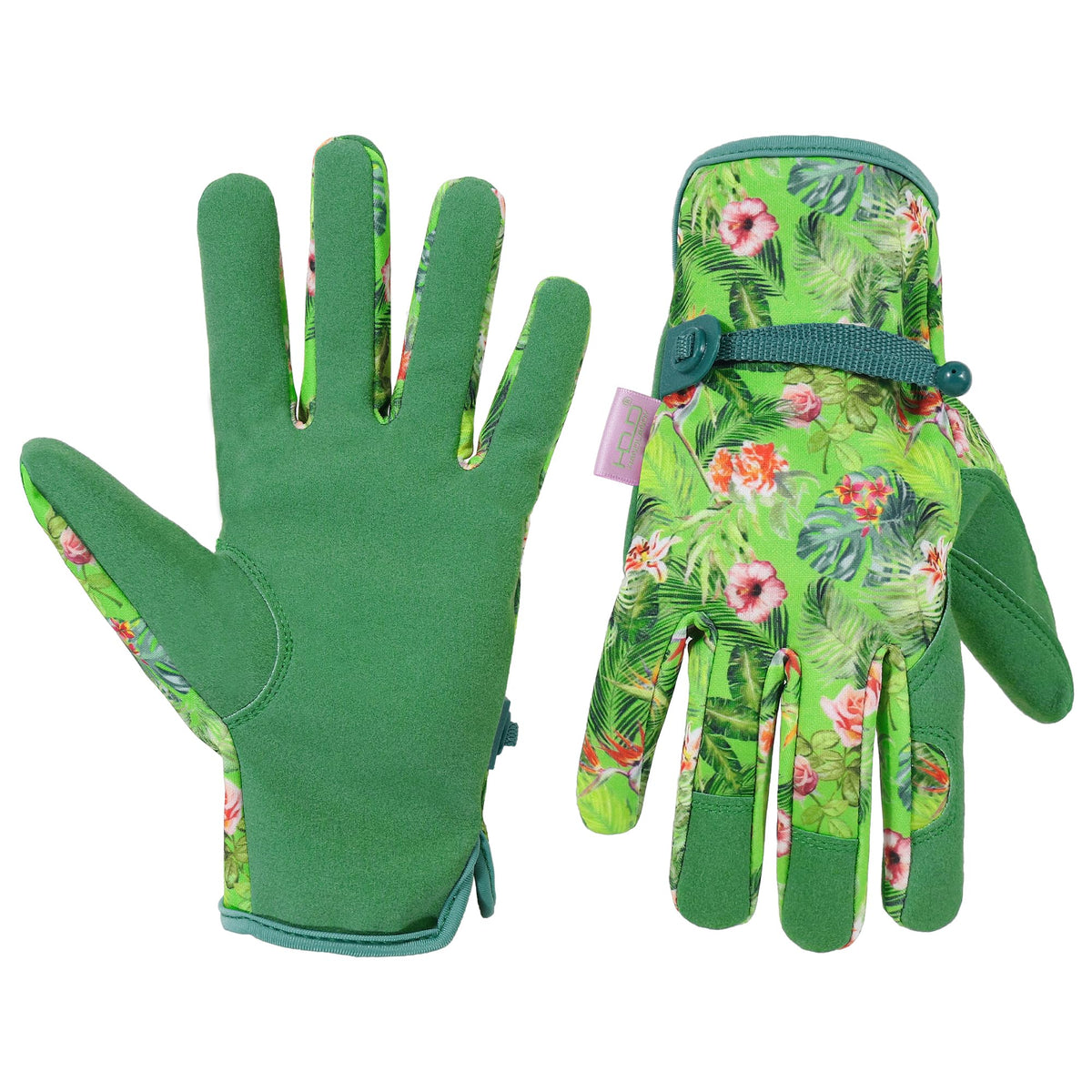 HANDLANDY Gardening Gloves for Women, Leather Garden Glove, Gardener Gift