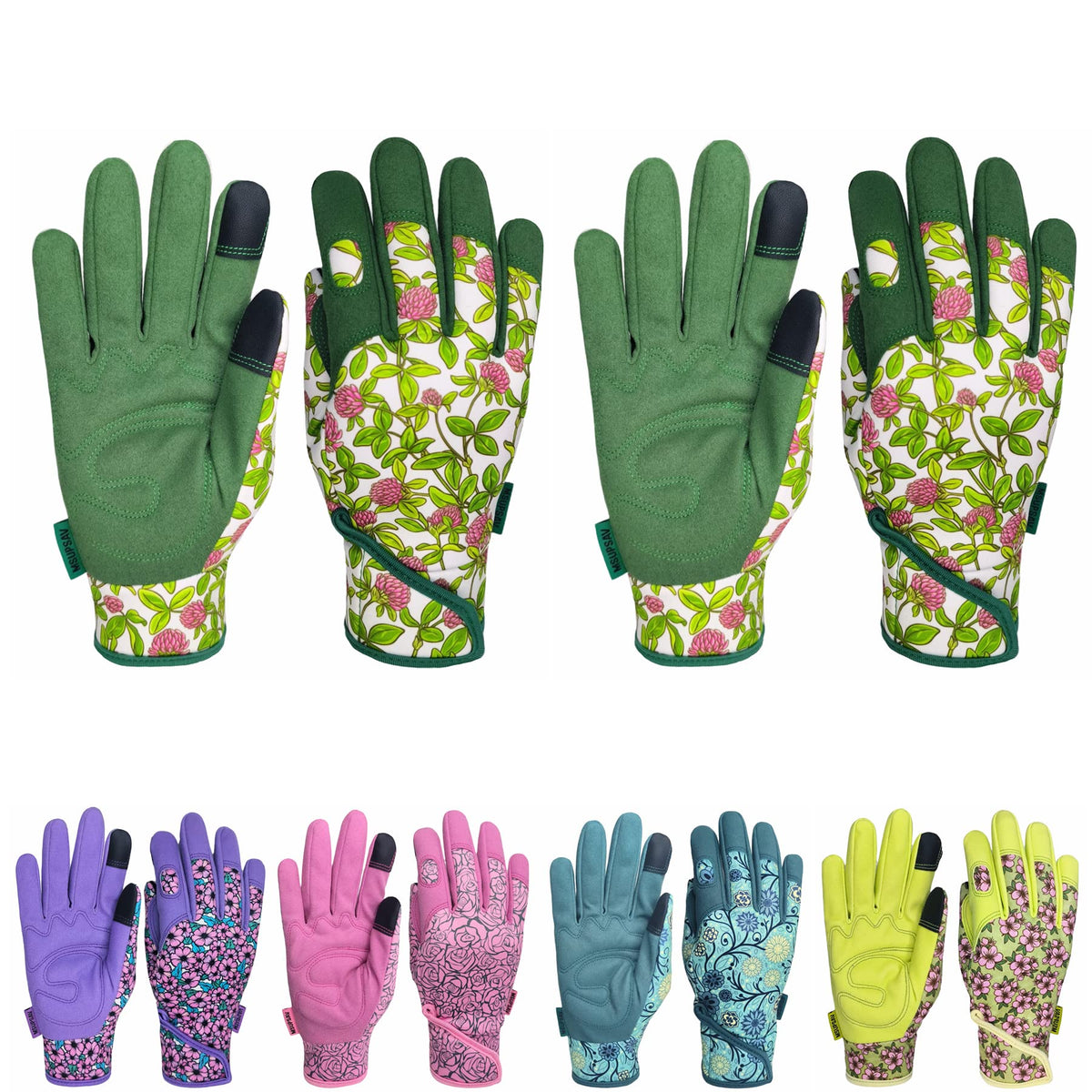 Cute Pattern Gardening Gloves,Thornproof Garden Glove,Gardener Gift