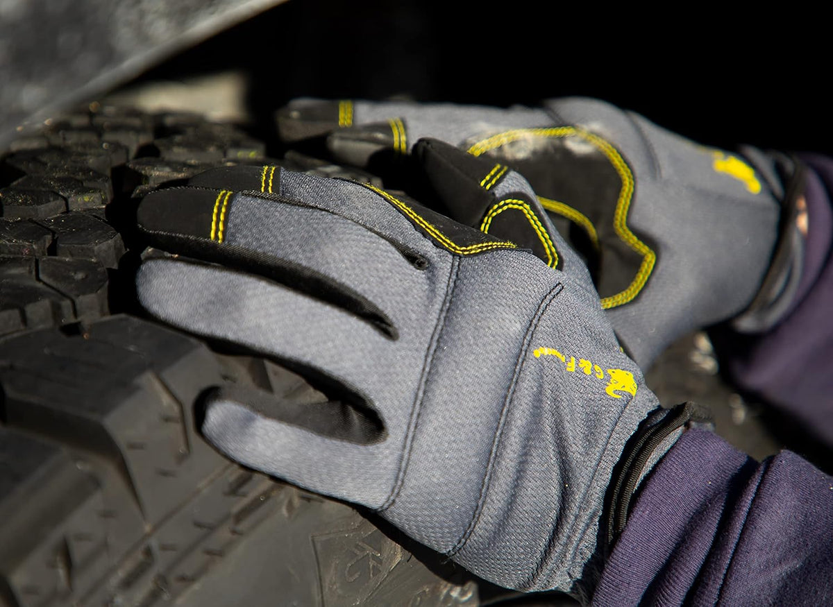 G & F Products All-Purpose Utility Work Gloves, Large, 3-Pair