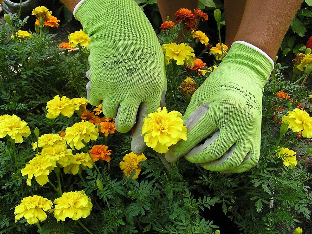 Gardening Gloves for Women and Men - Nitrile Coating for Protection