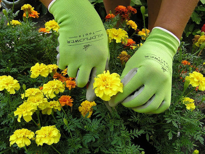Gardening Gloves for Women and Men - Nitrile Coating for Protection