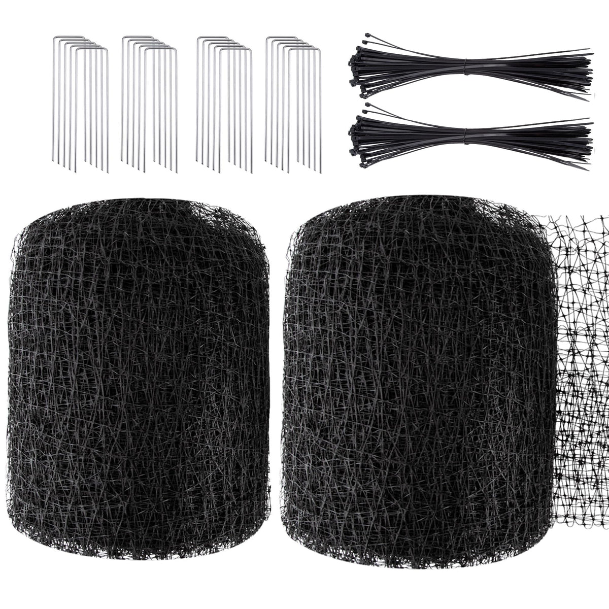 SPORTYOUTH 10x50Ft Garden Netting Ultra Fine Mesh Bird Net for Raised Beds