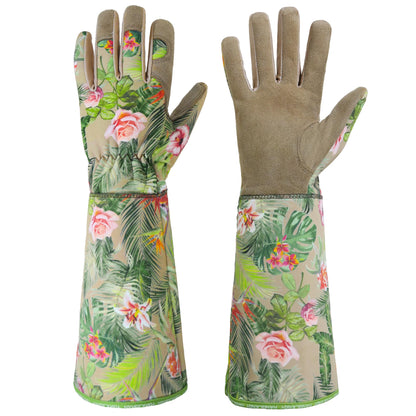 HANDLANDY Rose Pruning Gloves for Men Women, Thorn Proof Gardening Gloves