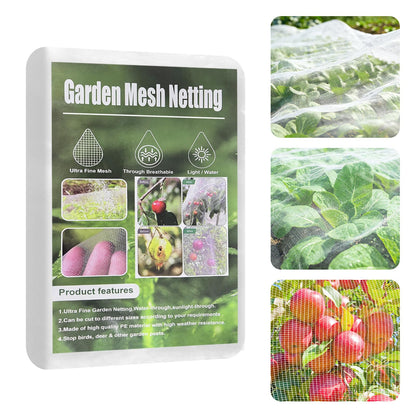 Garden Mesh Netting Kit Protect Fruit Vegetable from Birds Bugs