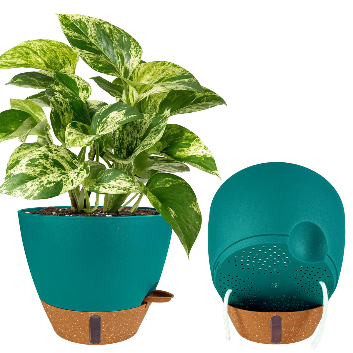 8/10/12 Inch Self Watering Pots for Indoor/Outdoor Plants