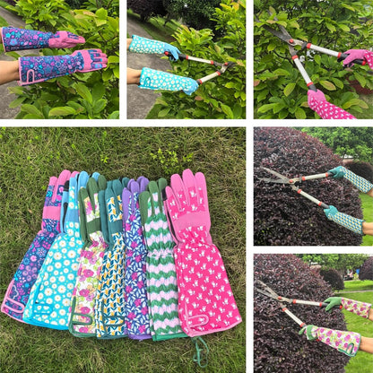 Thornproof Rose&Cactus Gardening Gloves,Gauntlet Garden Glove,Gifts