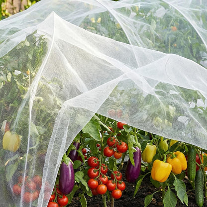 10FT x 33FT Garden Netting Ultra Fine Mesh Netting Plant Cover Insect Bird Netting for Garden Row Cover for Raised Beds/Greenhouse Vegetables Fruits Flowers Trees